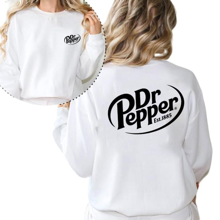 Dr. Pepper Est.1885 2 Sides Shirt, Original Pepper Hoodie, Soda Sweatshirt, Dr.Pepper Shirt For Sales, Classic Shirt Gift For DrPepper Lovers, Unisex Casual Shirt For Women And Men