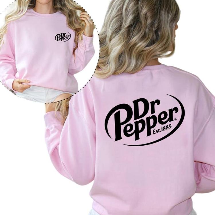 Dr. Pepper Est.1885 2 Sides Shirt, Original Pepper Hoodie, Soda Sweatshirt, Dr.Pepper Shirt For Sales, Classic Shirt Gift For DrPepper Lovers, Unisex Casual Shirt For Women And Men