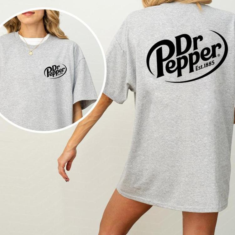 Dr. Pepper Est.1885 2 Sides Shirt, Original Pepper Hoodie, Soda Sweatshirt, Dr.Pepper Shirt For Sales, Classic Shirt Gift For DrPepper Lovers, Unisex Casual Shirt For Women And Men