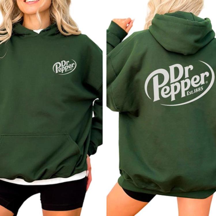 Dr. Pepper Est.1885 2 Sides Shirt, Original Pepper Hoodie, Soda Sweatshirt, Dr.Pepper Shirt For Sales, Classic Shirt Gift For DrPepper Lovers, Unisex Casual Shirt For Women And Men