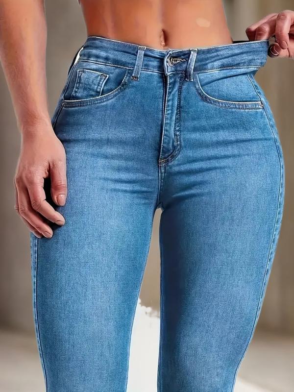 2024 New Fashion Butt-lifting Sexy Skinny Jeans, High-stretch Slim Fitted Comfortable Denim Pants, Women's Denim Jeans & Clothing Womenswear Bottom