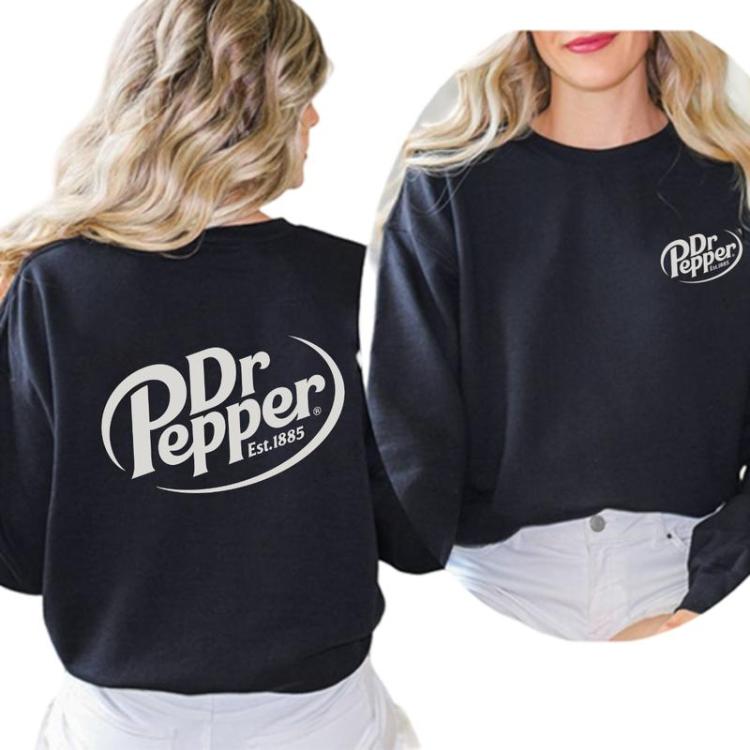 Dr. Pepper Est.1885 2 Sides Shirt, Original Pepper Hoodie, Soda Sweatshirt, Dr.Pepper Shirt For Sales, Classic Shirt Gift For DrPepper Lovers, Unisex Casual Shirt For Women And Men