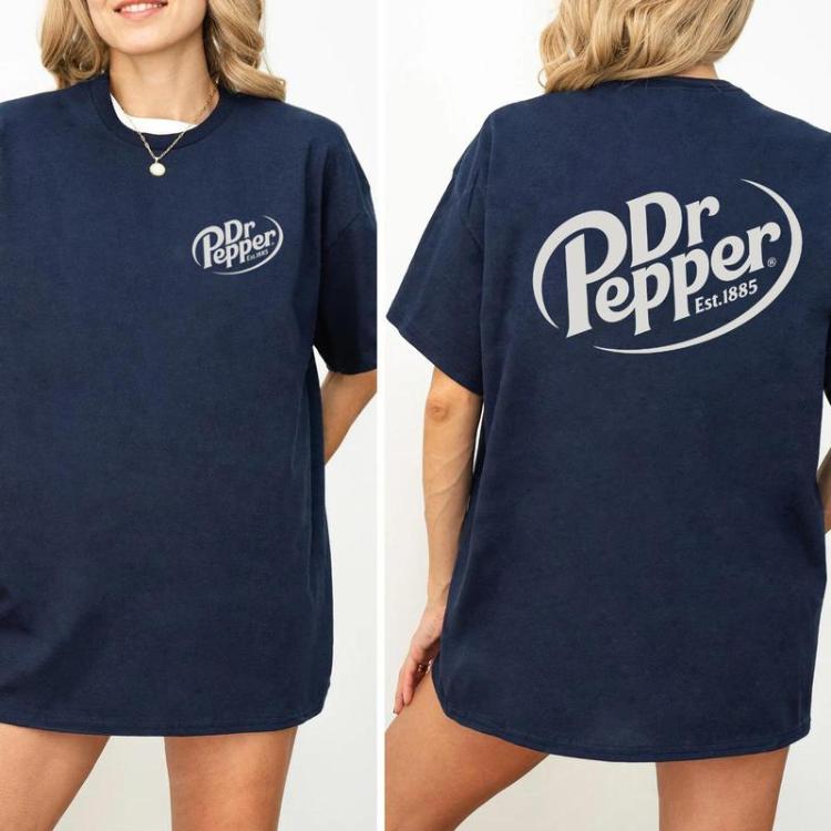 Dr. Pepper Est.1885 2 Sides Shirt, Original Pepper Hoodie, Soda Sweatshirt, Dr.Pepper Shirt For Sales, Classic Shirt Gift For DrPepper Lovers, Unisex Casual Shirt For Women And Men