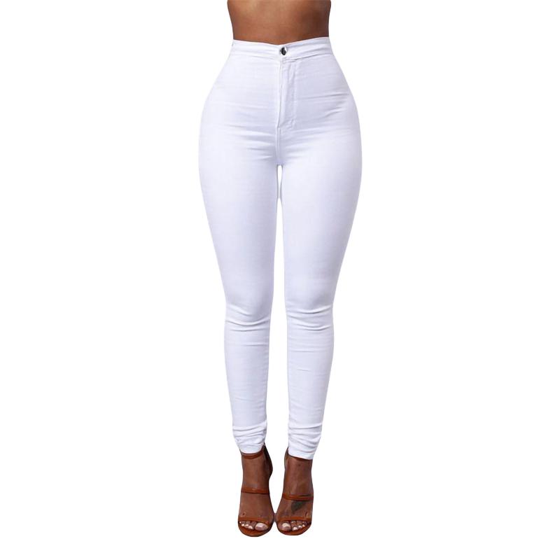 Fashion Women Pants, High Waist Leggings, Sexy Slim Pencil Skinny Pants Trousers, Solid Color Tummy Control Pants