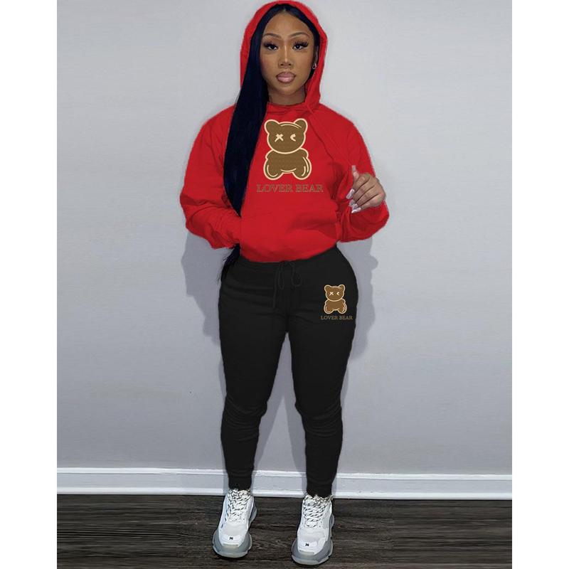 Women Men Couple Two Piece Casual Jogging Suit