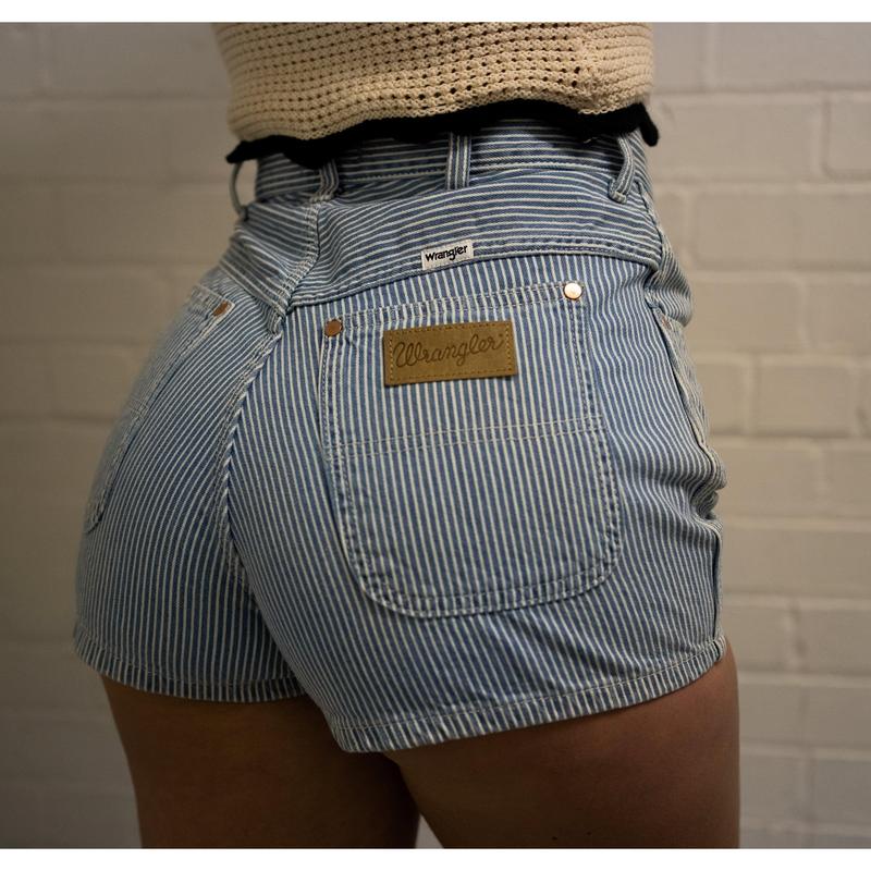 Wrangler Vintage Pinstripe Carpenter Shorts