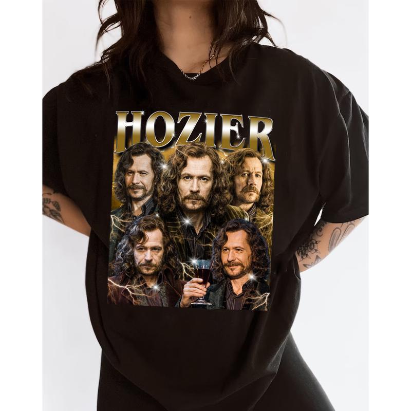 Hozier Funny Meme Shirt, Sirius Black Unisex Cotton Tee, Sirius Black Meme Crew Neck, Hozier Soft Cotton, Medium Length demure hoodie Top Womenswear