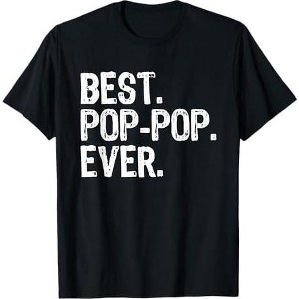 Family Funny Cool PopPop Best Pop-Pop Ever T-Shirt