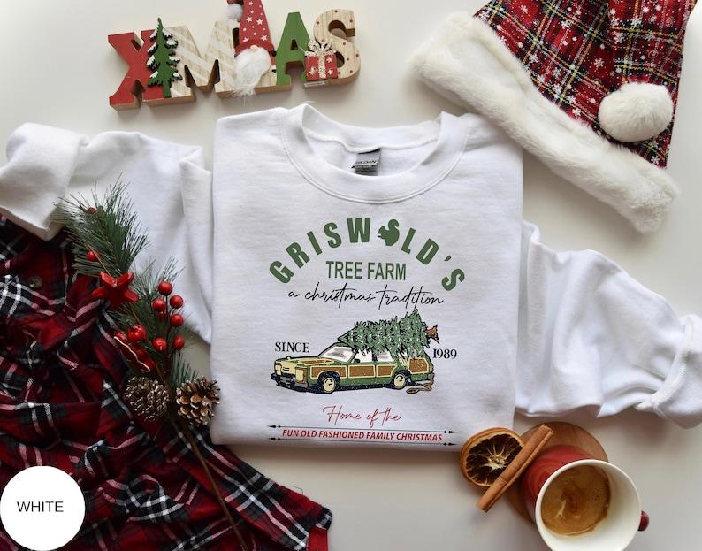 Griswold Co Christmas Sweatshirt, Christmas Family Vacation Shirt, Griswold's Tree Farm Since 1989 Shirt, Griswold Family, Christmas Sweater, Xmas Gift, Christmas Gift