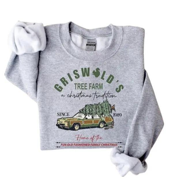 Griswold Co Christmas Sweatshirt, Christmas Family Vacation Shirt, Griswold's Tree Farm Since 1989 Shirt, Griswold Family, Christmas Sweater, Xmas Gift, Christmas Gift