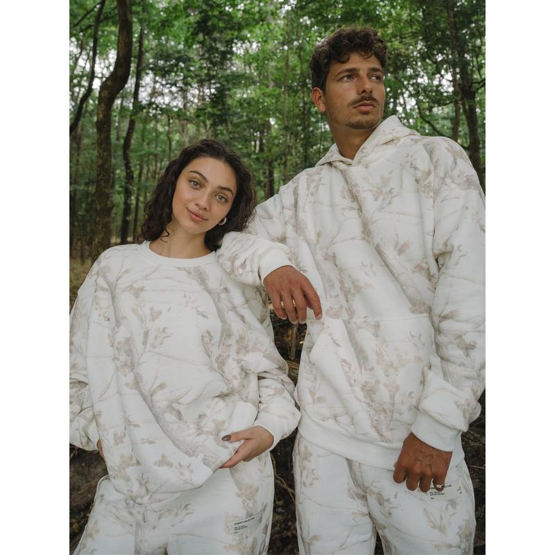 Comfrt | The Camo Hoodie | For Stress & Anxiety,2024 Autumn Winter New Season Printed Couple Leisure Set