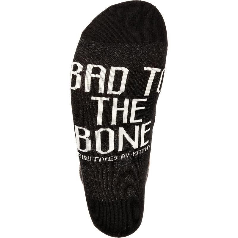 Bad To The Bone Socks in Skeleton Leg Designs  | Fun Halloween Themed Novelty Socks