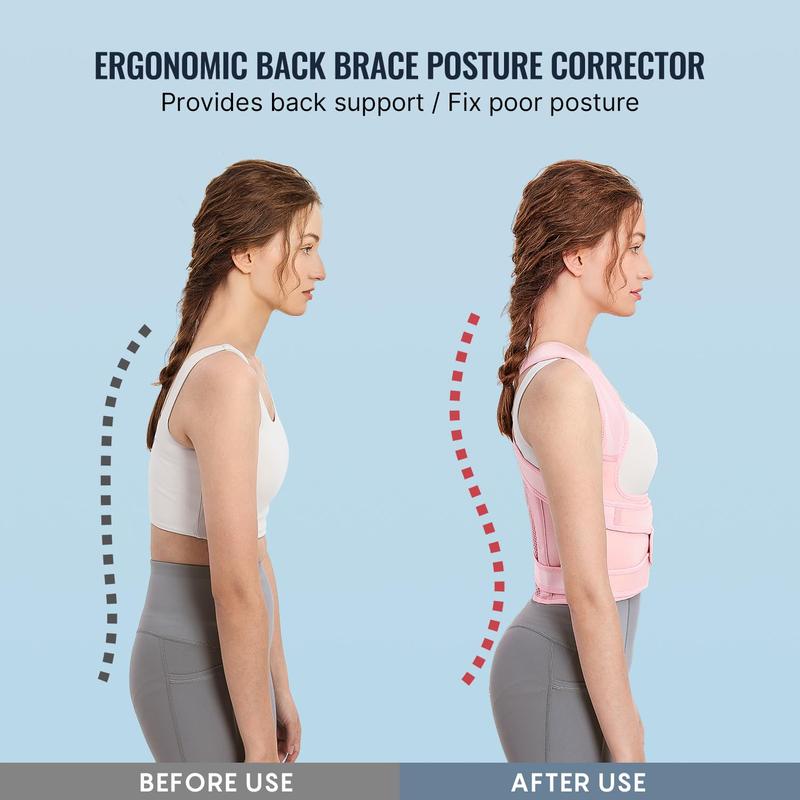 ARITAUM Back Brace Posture Corrector for Women and Men Back Lumbar Support Shoulder Posture Support for Improve Posture Provide and Back Pain Relief