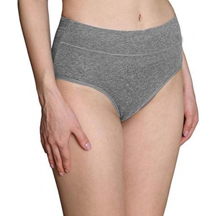 Womens Underwear,Cotton Mid Waist No Muffin Top Full Covere Brief Ladies Panties Lingerie Undergarments for Women Multipack