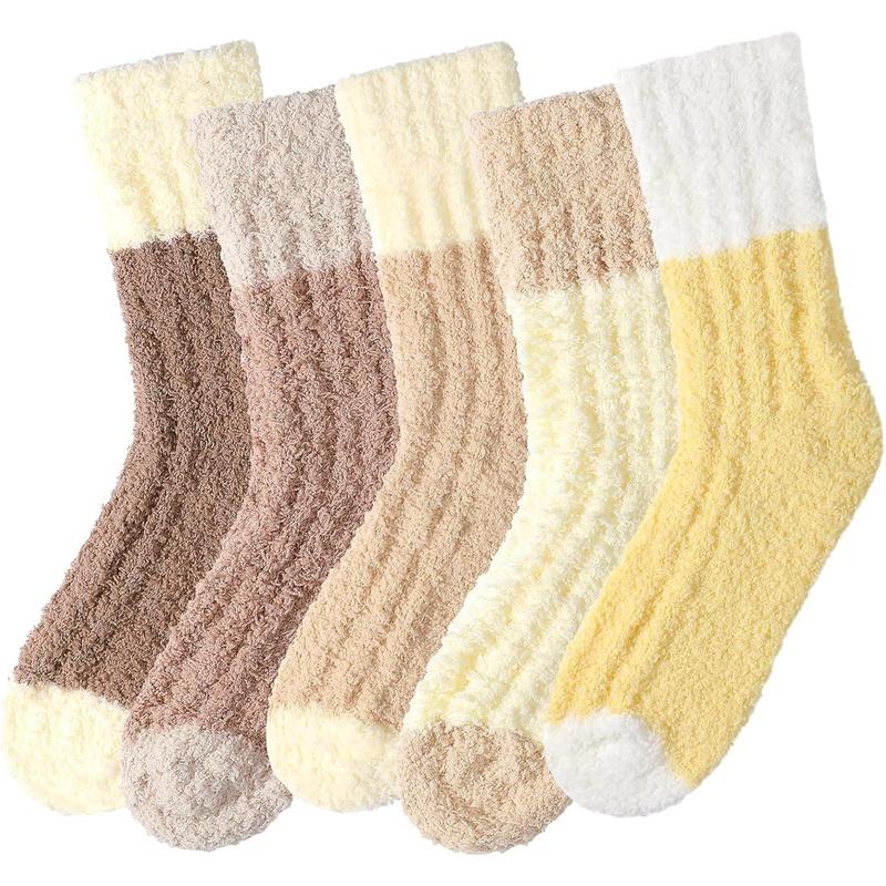 Fuzzy Socks for Women - Fluffy Socks Women, Cozy Socks Slipper Socks for Women, Thick Super Warm Fluffy Socks