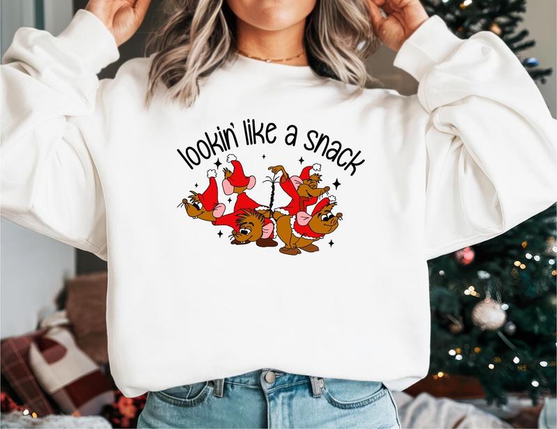 Cartoon Christmas Guss Shirt, L0okin Like a Snack Shirt, Merry Christmas T-Shirt, Christmas Holiday Sweater, Family Christmas Shirt