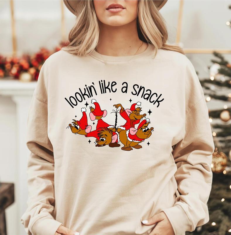 Cartoon Christmas Guss Shirt, L0okin Like a Snack Shirt, Merry Christmas T-Shirt, Christmas Holiday Sweater, Family Christmas Shirt