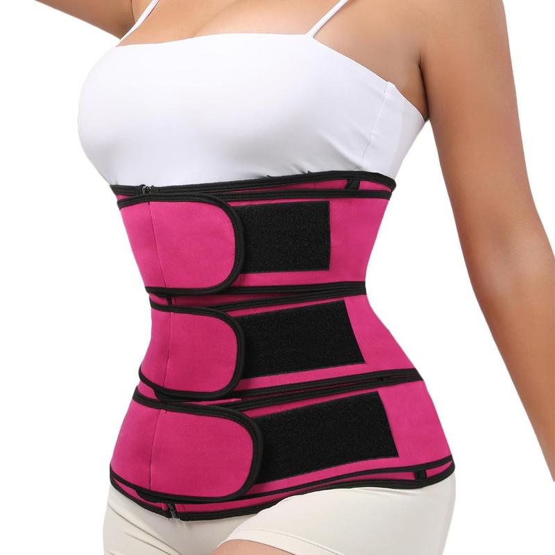 Waist Trainer Belt with Zipper, Summer Sweat Belly Belt, Sports Fitness Accessories Workout Equipment for Home Gym, Gym Accessories, Gym Gadgets, Tactical Accessories, Clothes for Women