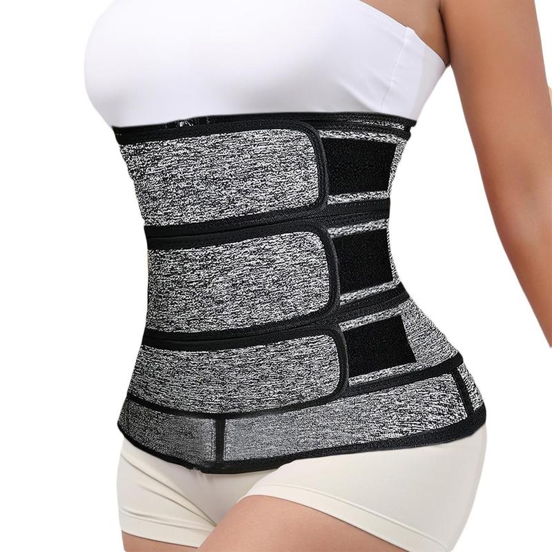 Waist Trainer Belt with Zipper, Summer Sweat Belly Belt, Sports Fitness Accessories Workout Equipment for Home Gym, Gym Accessories, Gym Gadgets, Tactical Accessories, Clothes for Women