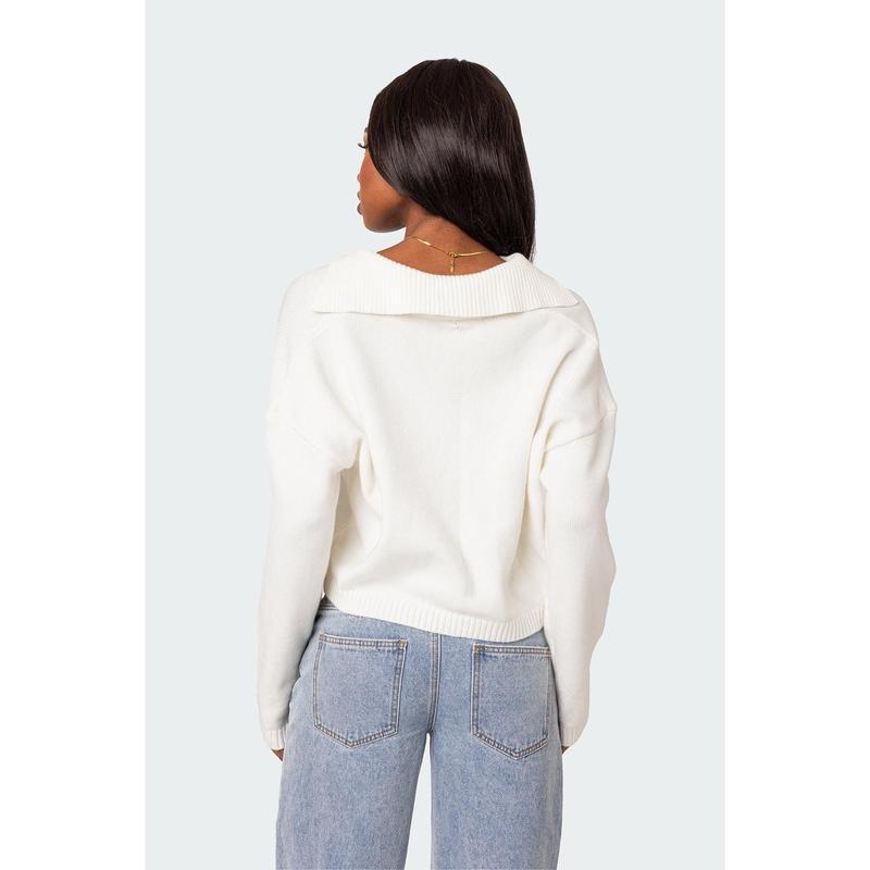 Marcie Oversize Cropped Sweater