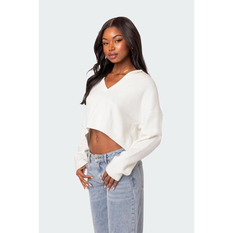 Marcie Oversize Cropped Sweater