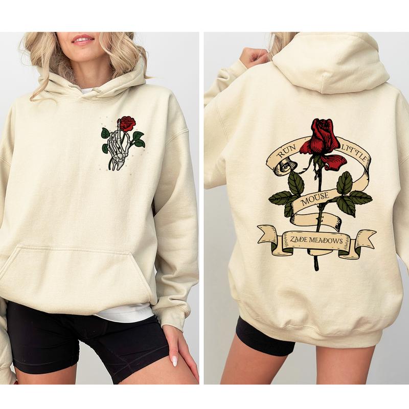 Zade Meadows Haunting Adeline Hoodie, Run Little Mouse Women's Hoodie, Zade meadows sweatshirt, Book Lovers T-shirt, Gift Bookish