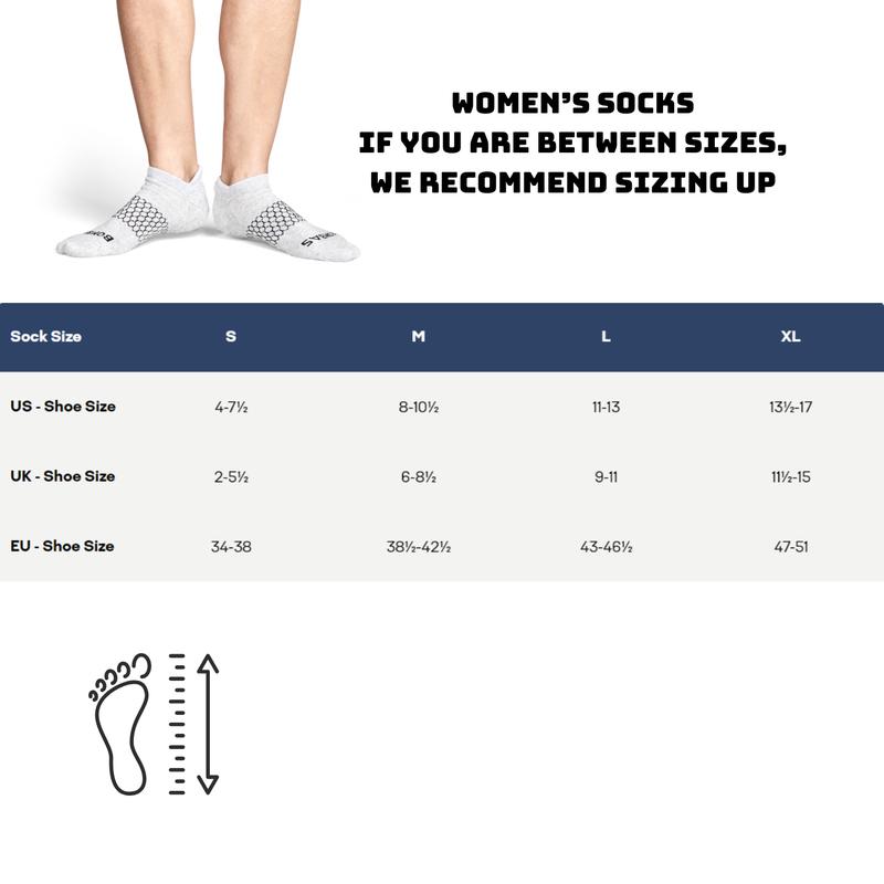 2-3-5 Pack Women's Originals Ankle Socks | No Show Sock | Athletic Cushioned Comfort Running, Honeycomb Arch Support Womenswear Lady Bridal