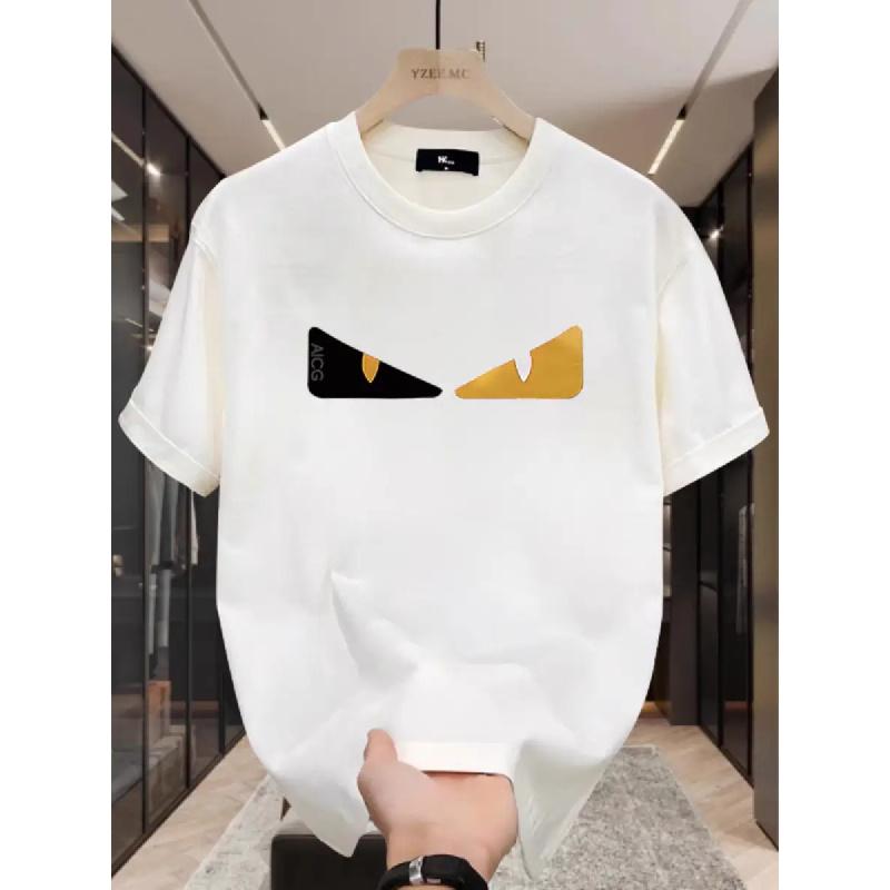 T-Shirt Fashion Letter Printed Shirt Casual Couple Hip Hop Short Sleeve T-Shirt Personality Tee