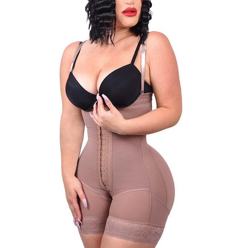 M MYODRESS Shapewear for Women Tummy Control Butt Lifter Thigh  with Zipper Crotch Womenswear Comfort